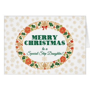 Weihnachtsstechpalmen-Kranz für