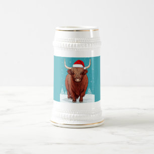 Weihnachtsstein Bierglas
