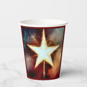 Weihnachtsstern 1 pappbecher