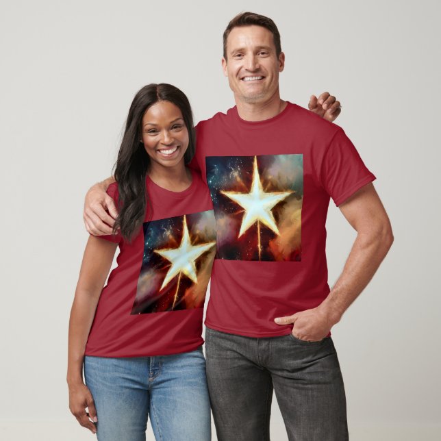 Weihnachtsstern 1 T-Shirt (Unisex)