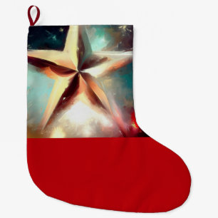 Weihnachtsstern 2 großer weihnachtsstrumpf