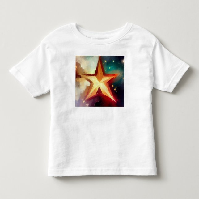 Weihnachtsstern 3 kleinkind t-shirt (Vorderseite)