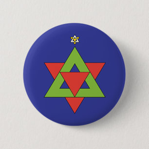 Weihnachtsstern Button