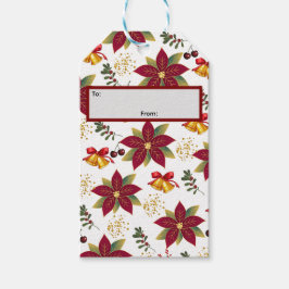 Weihnachtsstern Cherry Bells Weihnachten Geschenkanhänger