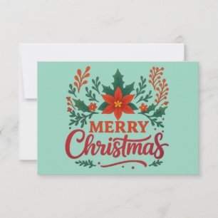 Weihnachtsstern Frohe Weihnachten Grußkarte Einladung