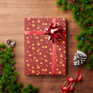 Weihnachtsstern Geschenkpapier