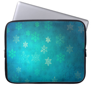 Weihnachtsstern-Hintergrund Laptopschutzhülle