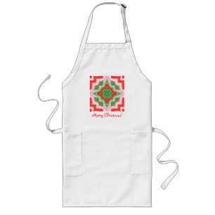 Weihnachtsstern Lange Schürze