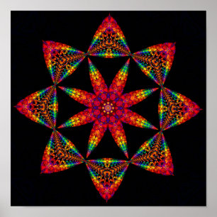 Weihnachtsstern Poster