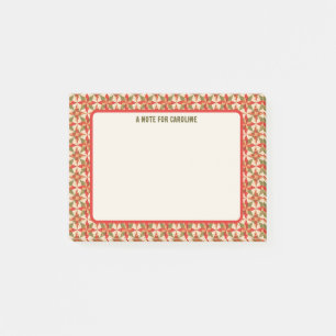 Weihnachtsstern-Quilt Post-it Klebezettel