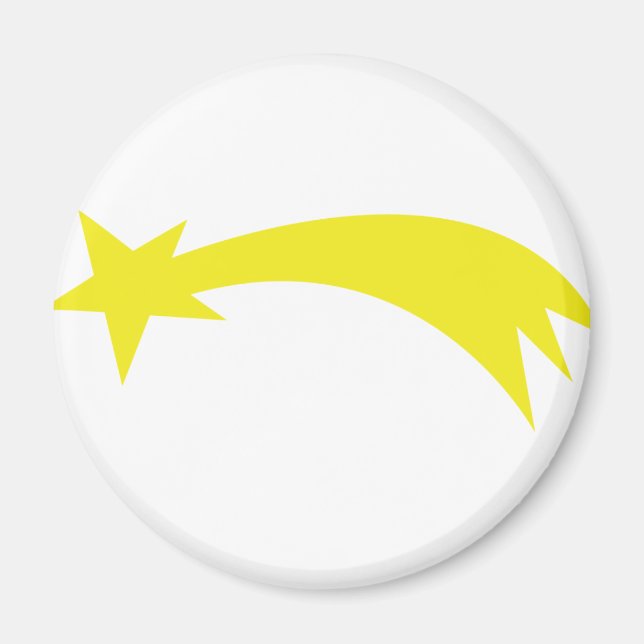 Weihnachtsstern - Sternchen Magnet (Vorne)