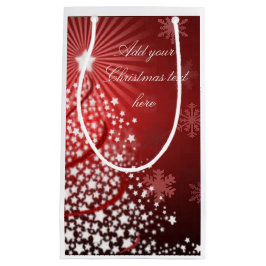 Weihnachtssternbaum-Geschenktasche Kleine Geschenktüte
