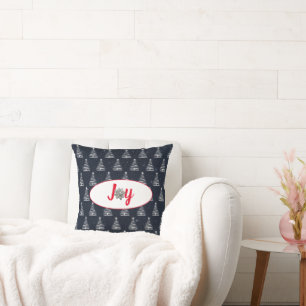 Weihnachtssternbaum Kissen