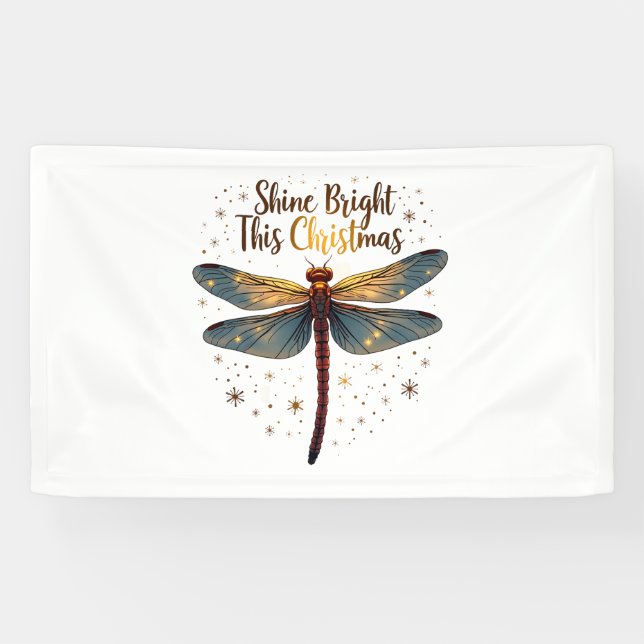 Weihnachtssterndragonfly Banner (Horizontal)