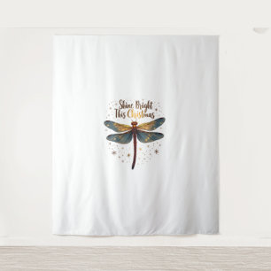 Weihnachtssterndragonfly Wandteppich