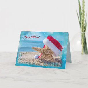 Weihnachtssternenfisch im Sand Karte