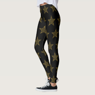 Weihnachtssterni-Leggings Leggings