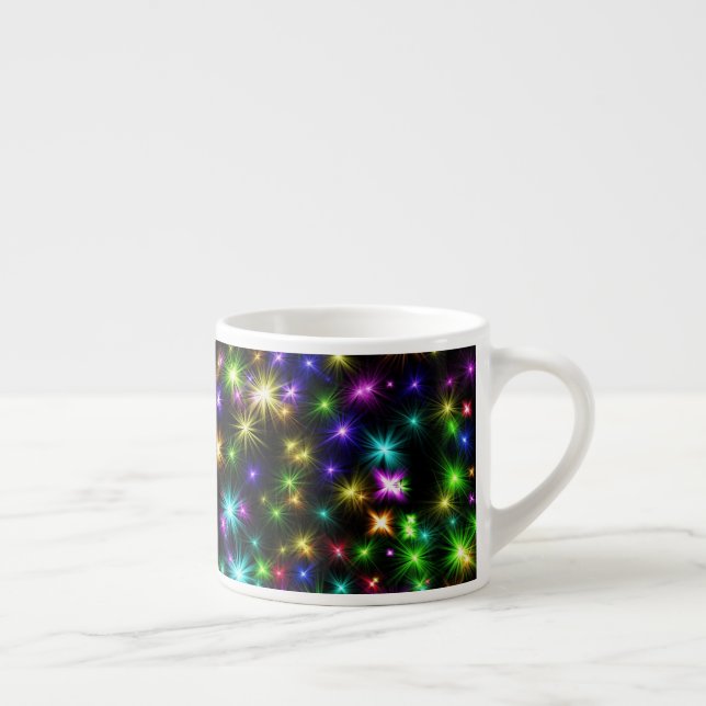 Weihnachtssternis in Multicolor - 57191 Espressotasse (Rechts)