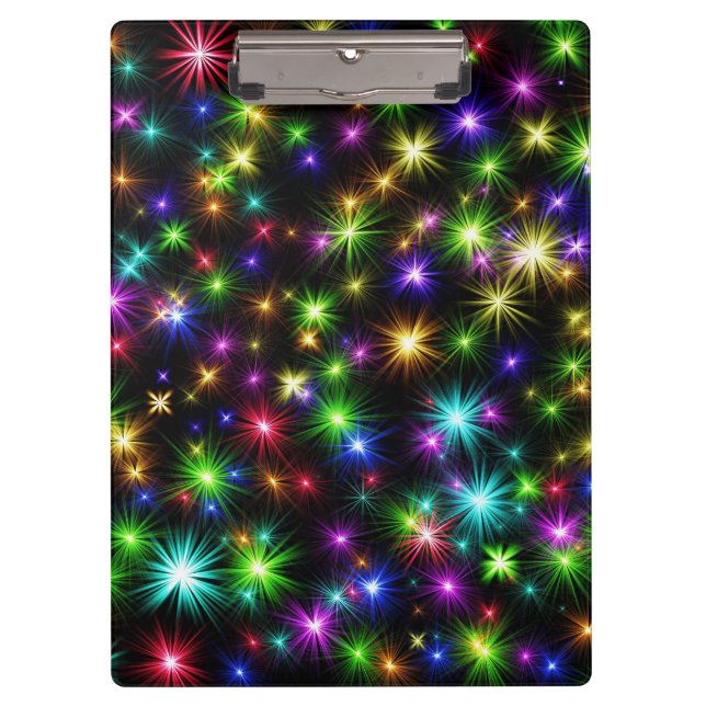 Weihnachtssternis in Multicolor - 57191 Klemmbrett (Vorderseite)