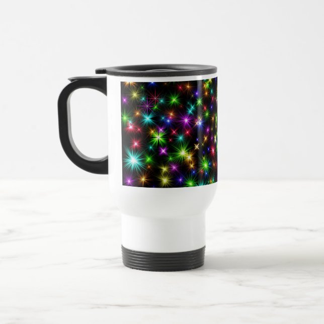 Weihnachtssternis in Multicolor - 57191 Reisebecher (Links)