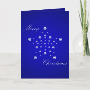 Weihnachtssternkarte Feiertagskarte