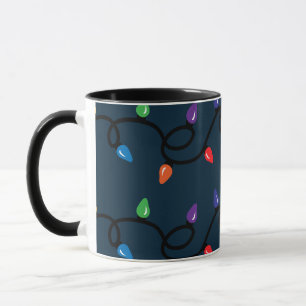 Weihnachtssternleuchten Tasse