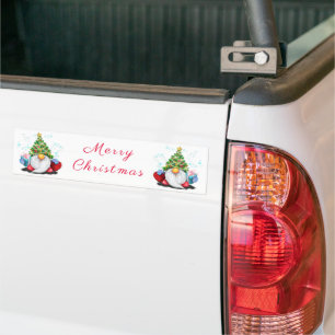Weihnachtssticker mit Geschenken Autoaufkleber