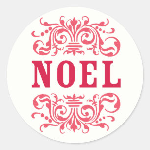 Weihnachtssticker Runder Aufkleber