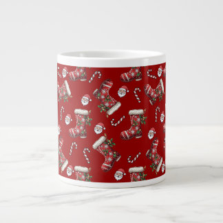 Weihnachtsstiefel Jumbo-Tasse