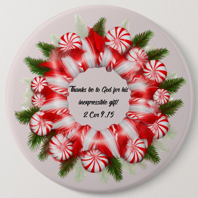 Weihnachtsstift Button (Vorderseite)