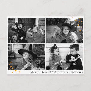 Weihnachtsstift oder Trete dieses Jahr Postkarte