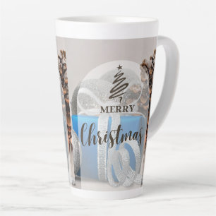Weihnachtsstil-Latte-Macchiato-Tasse Milchtasse