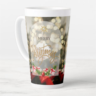 Weihnachtsstil-Latte-Macchiato-Tasse Milchtasse