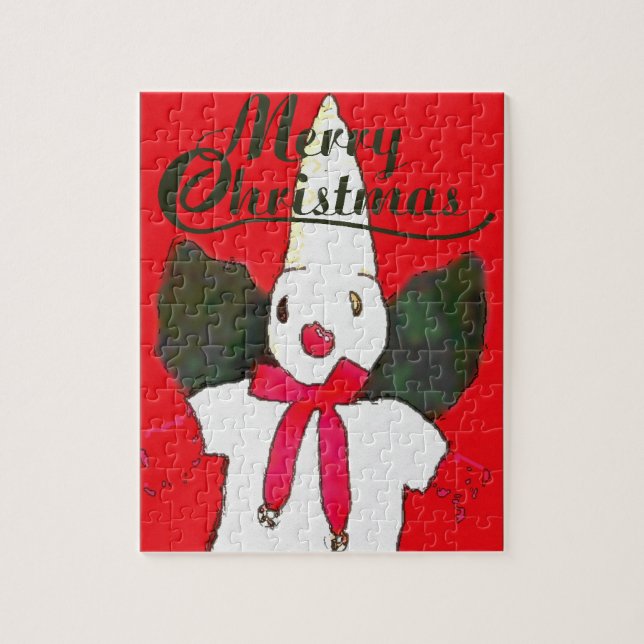 Weihnachtsstil Puzzle (Vertikal)