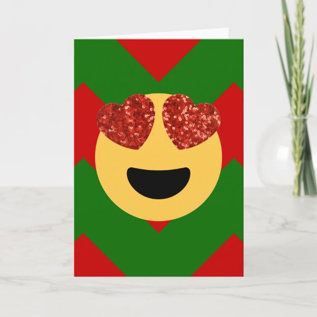 Weihnachtsstimmung Feiertagskarte (Vorderseite)