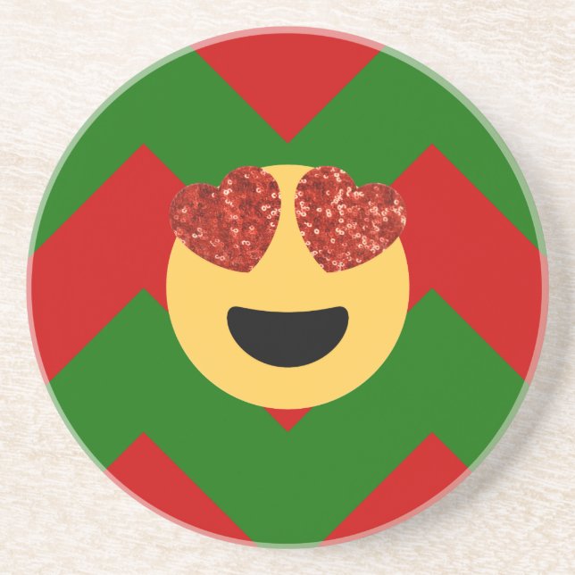 Weihnachtsstimmung Getränkeuntersetzer (Vorne)