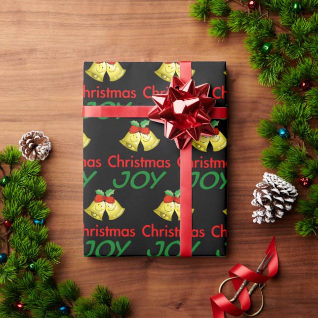 Weihnachtsstimmung (heilige Glocken) Geschenkpapier (Feiertagsgeschenk)