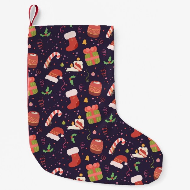 Weihnachtsstimmung Kleiner Weihnachtsstrumpf (Vorderseite)