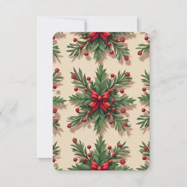 Weihnachtsstimmung modern, antike Postkarten (Vorderseite)