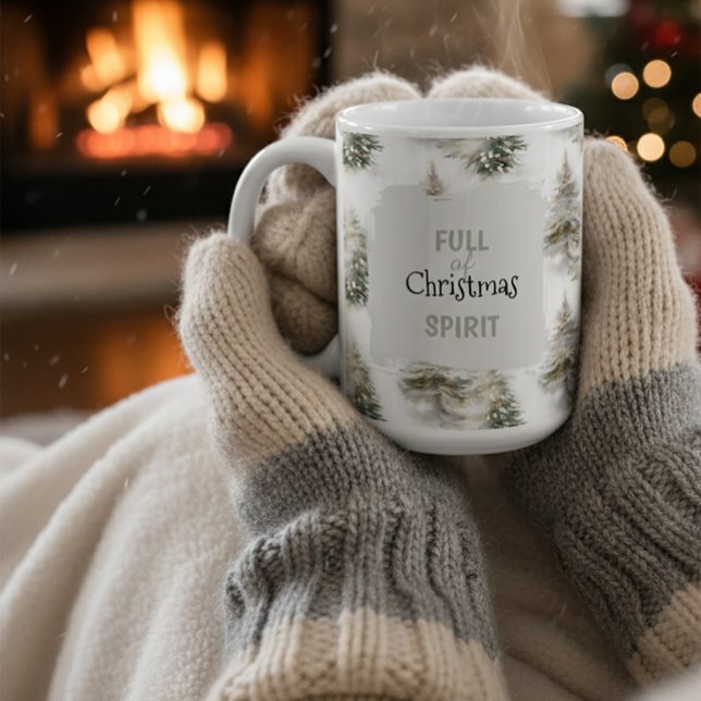 „Weihnachtsstimmung pur“ Weihnachtsbecher Kaffeetasse (Von Creator hochgeladen)