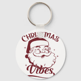Weihnachtsstimmung Vintage-Design Schlüsselanhänger