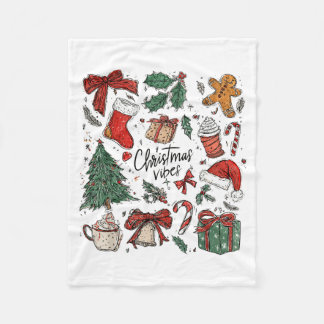 Weihnachtsstimmung Xmas Baum Heiße Schokolade Coqu Fleecedecke