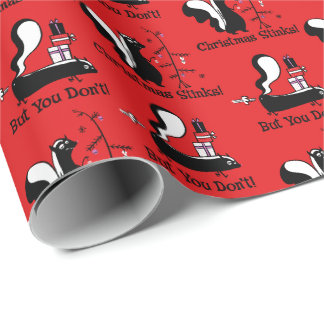 Weihnachtsstinken Geschenkpapier