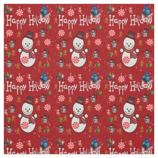 Weihnachtsstoff Stoff (Muster)