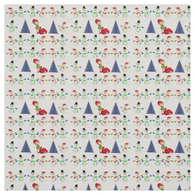 Weihnachtsstoff Stoff (Muster)