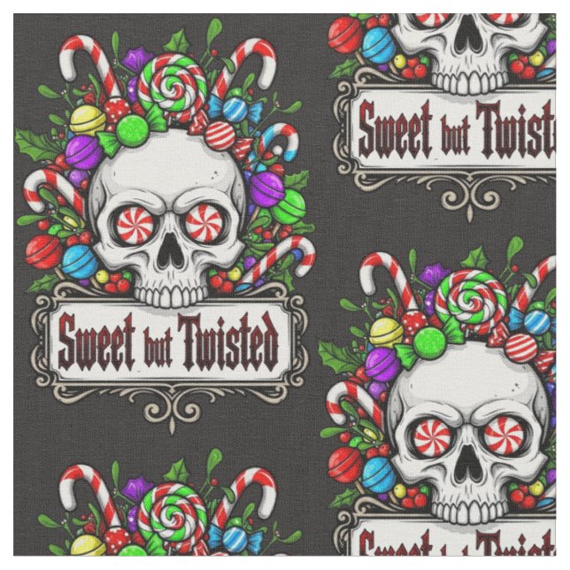 Weihnachtsstoff Stoff (Nahaufnahme)