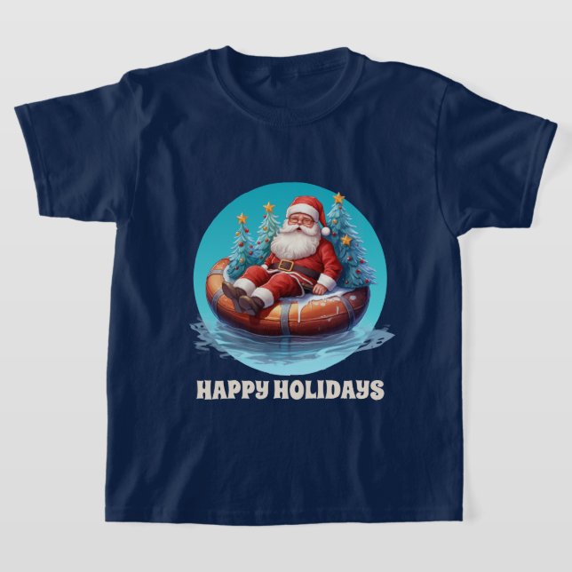 Weihnachtsstrand Weihnachten Weihnachten hinzufüge T-Shirt (Ablage )