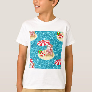 Weihnachtsstrandsklee T-Shirt