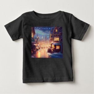 Weihnachtsstraße 3 baby t-shirt