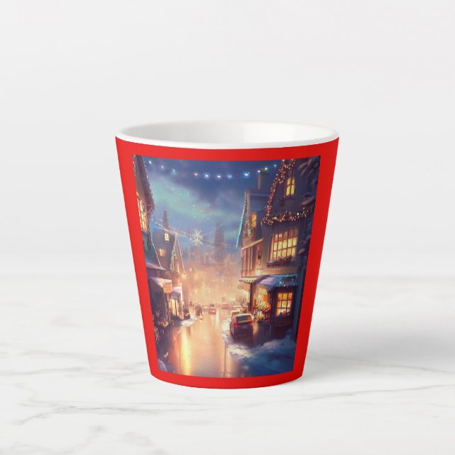 Weihnachtsstraße 3 milchtasse (Vorderseite)